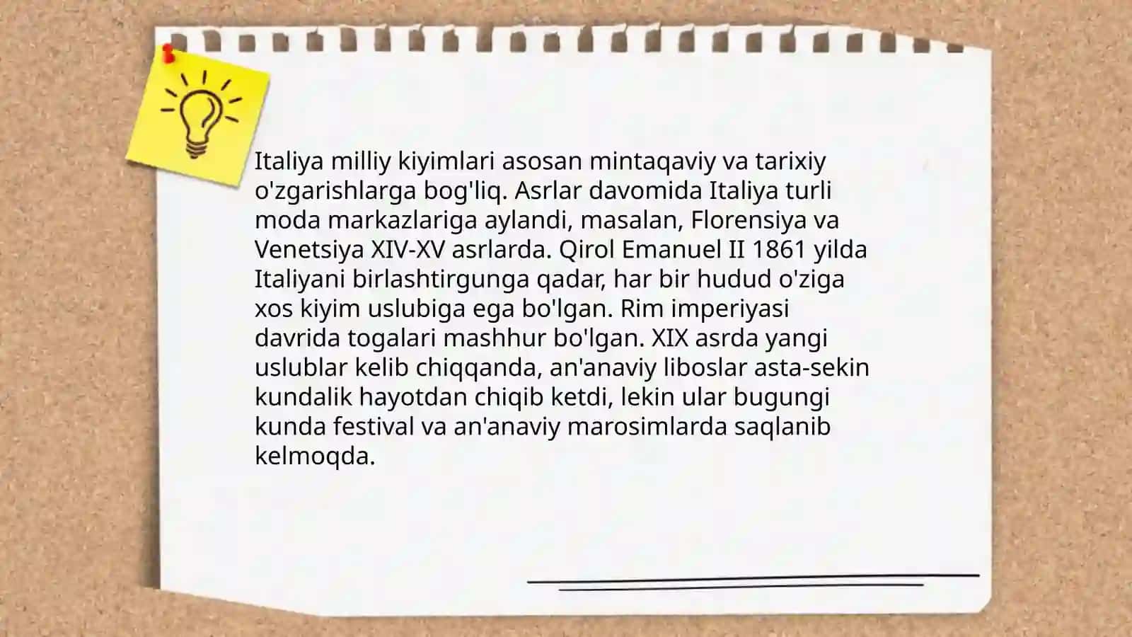 Italiya milliy kiyimlari 3