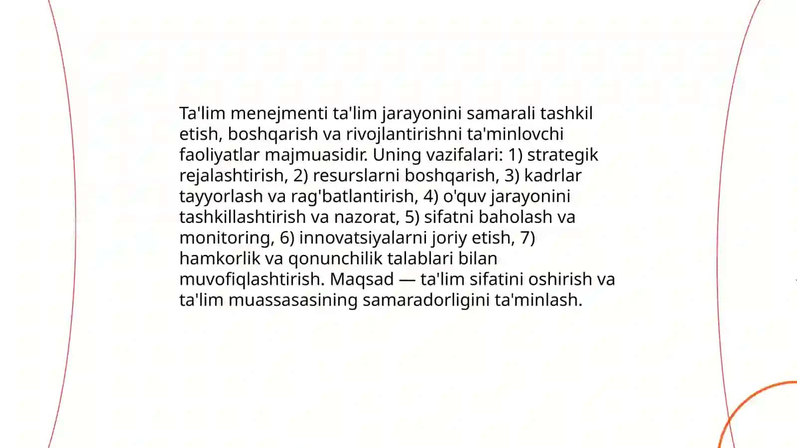 Talim menejmentini umumiy tamoyillari 3