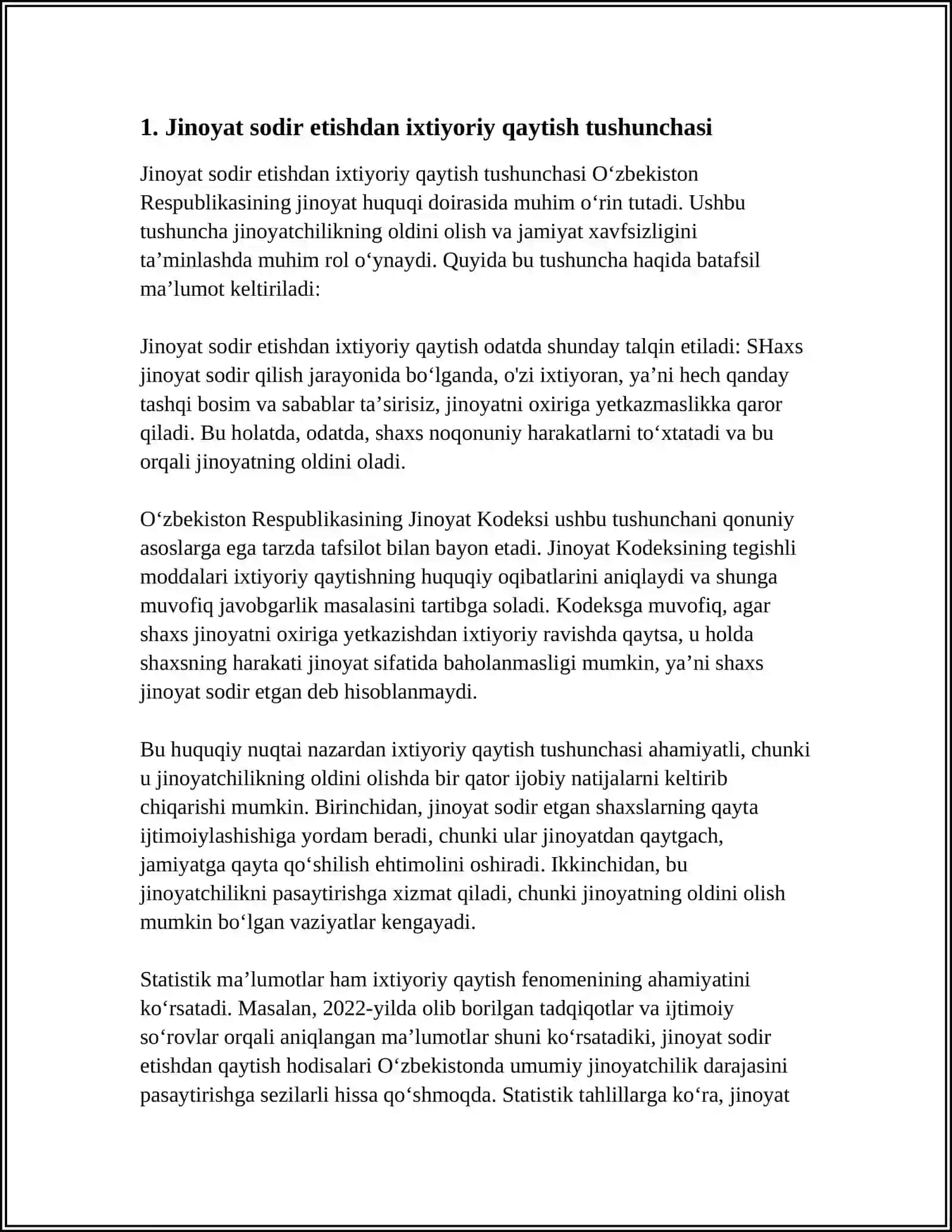 JINOYAT SOCIETY ETISHDAN IXTIYORIY QAYTISH 3