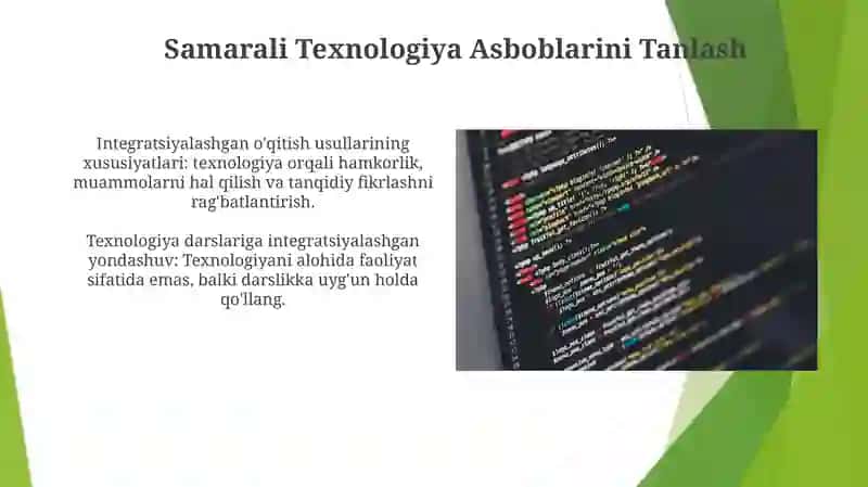 Samarali Texnologiya Asboblarini Tanlash 3