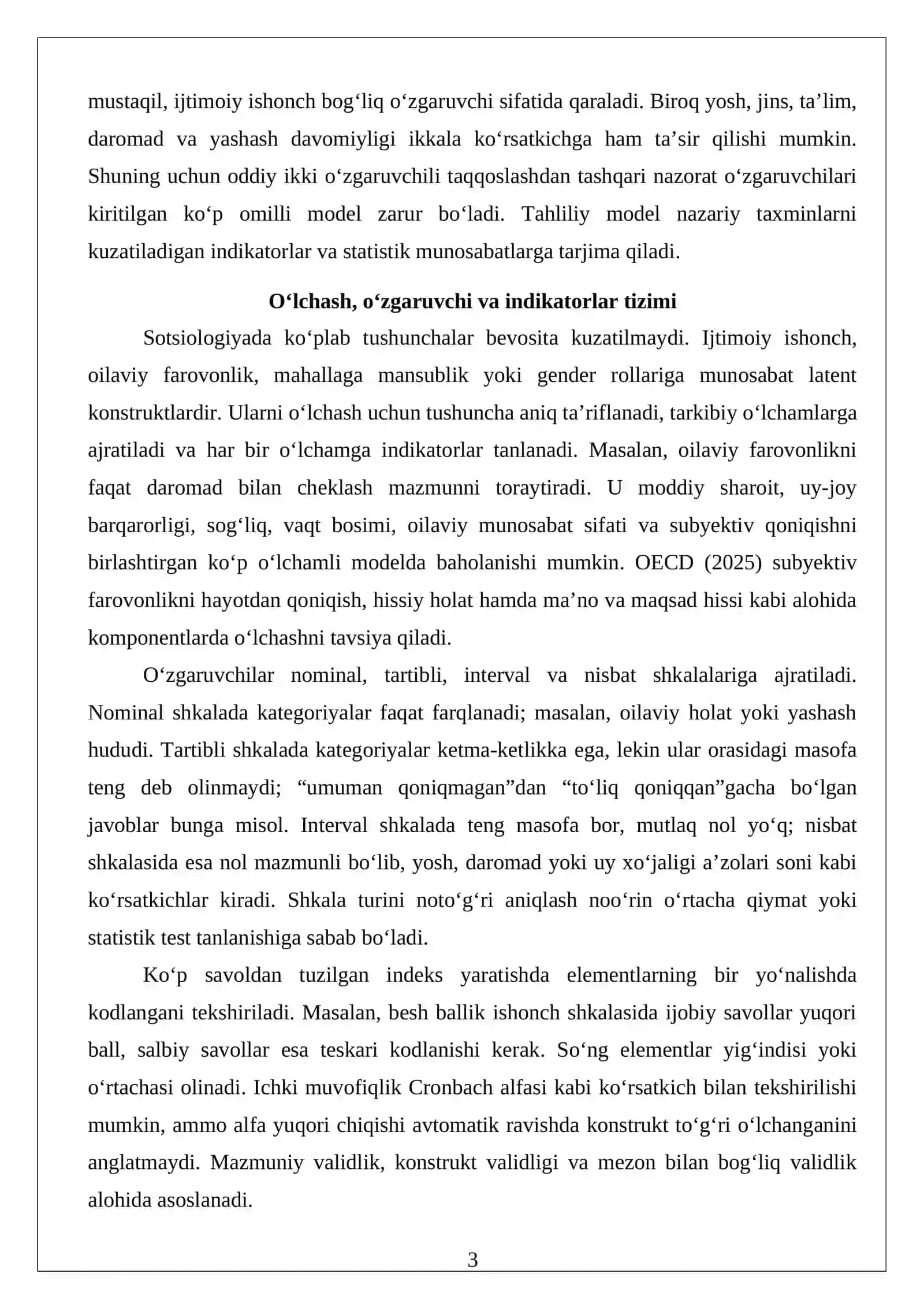 Sotsiologik tadqiqot natijalarini tahlil qilish metodlari 3