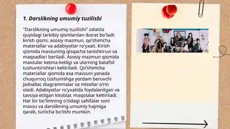 Umumiy oʻrta taʼlim maktablarining 5-sinf "Ona tili" darsliklarining tuzilishi va mazmuni 3