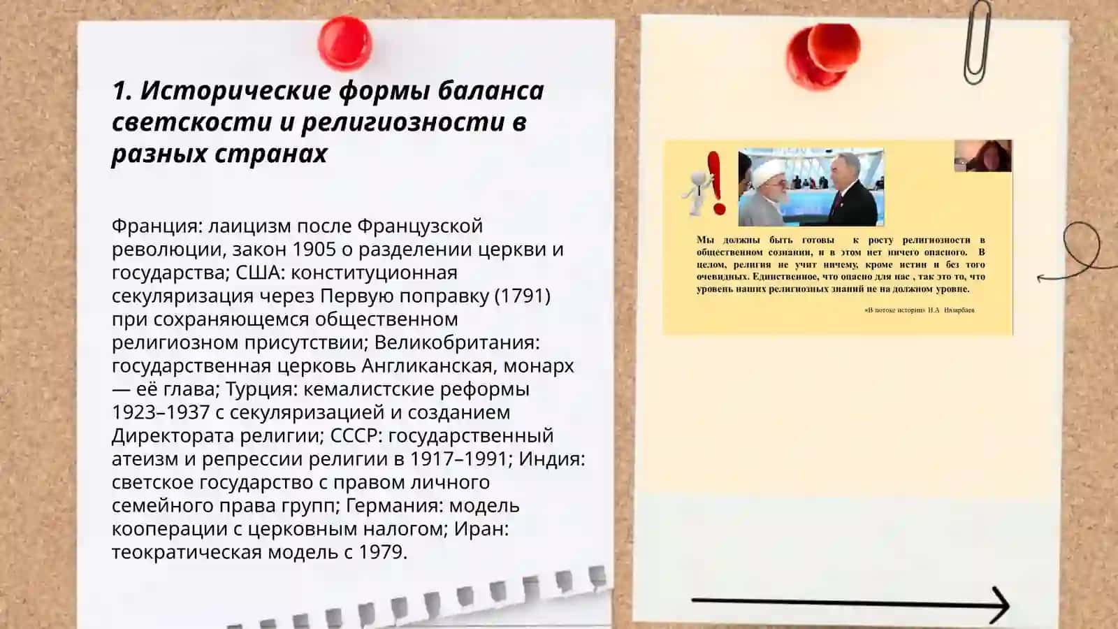 Баланса светскости и религиозности в жизни общества 3