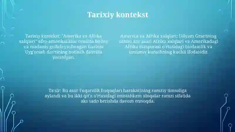 Amerika Va Afrika Xalqlari 3
