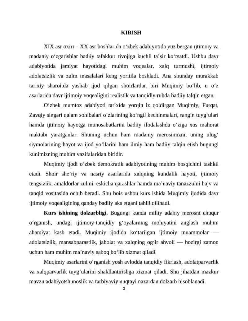 Muqimiy Ijodida Davr Ijtimoiy Voqeliginin Badiyi Talqini 3