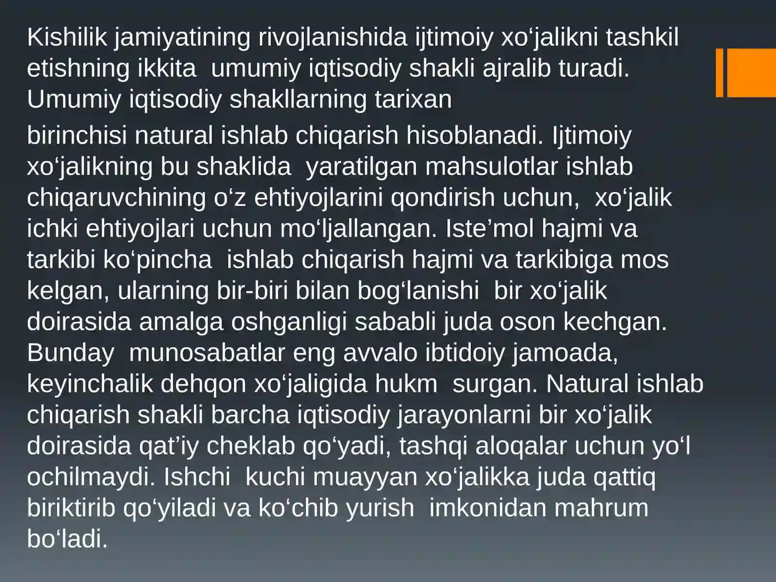 TOVAR-PUL MUNOSABATLARI RIVOJLANISHI BOZOR IQTISODIYOTI SHAKLLANISHI 3