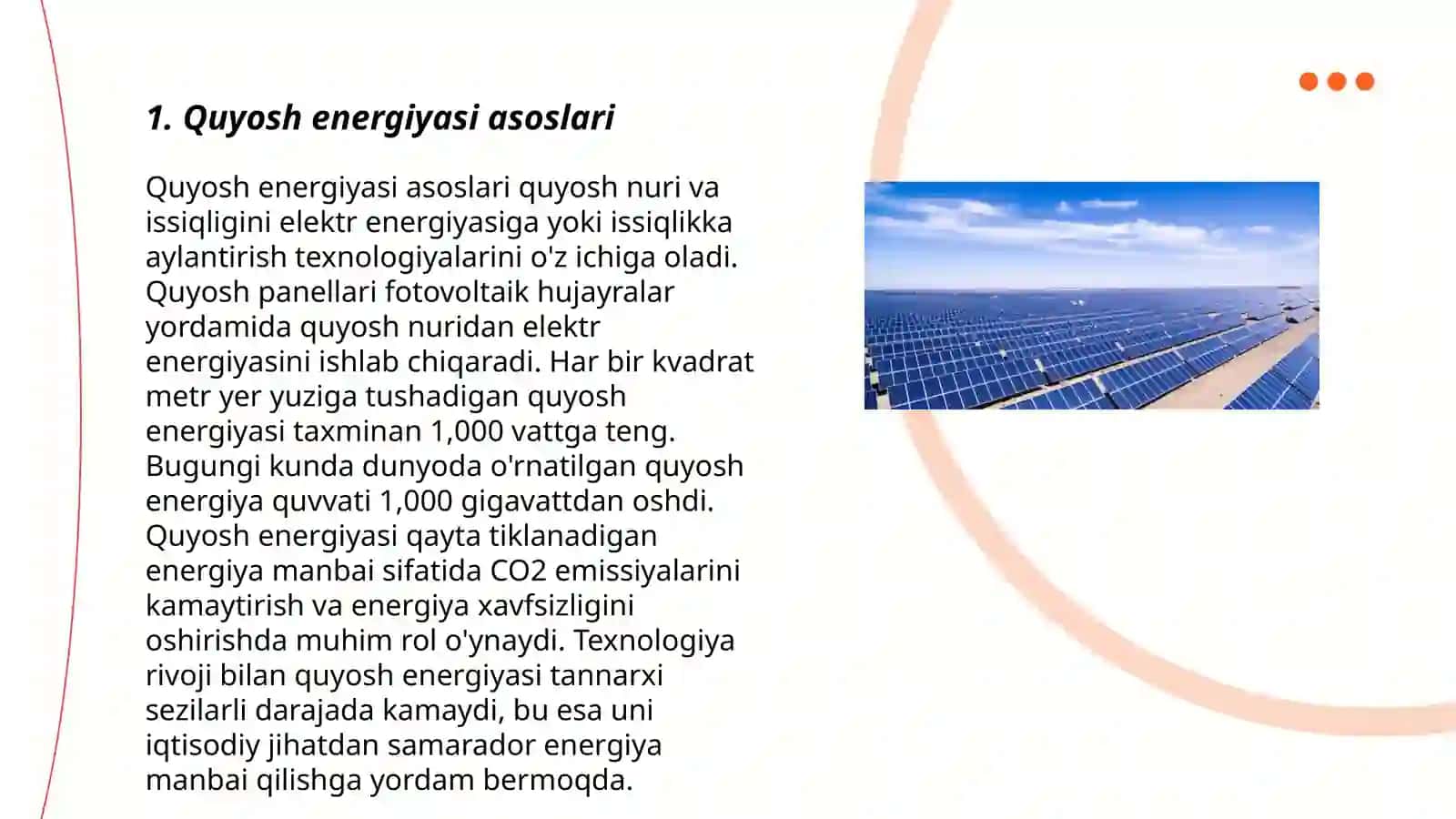 Quyosh fotoelektrik- issiqlik qurulmalari 3