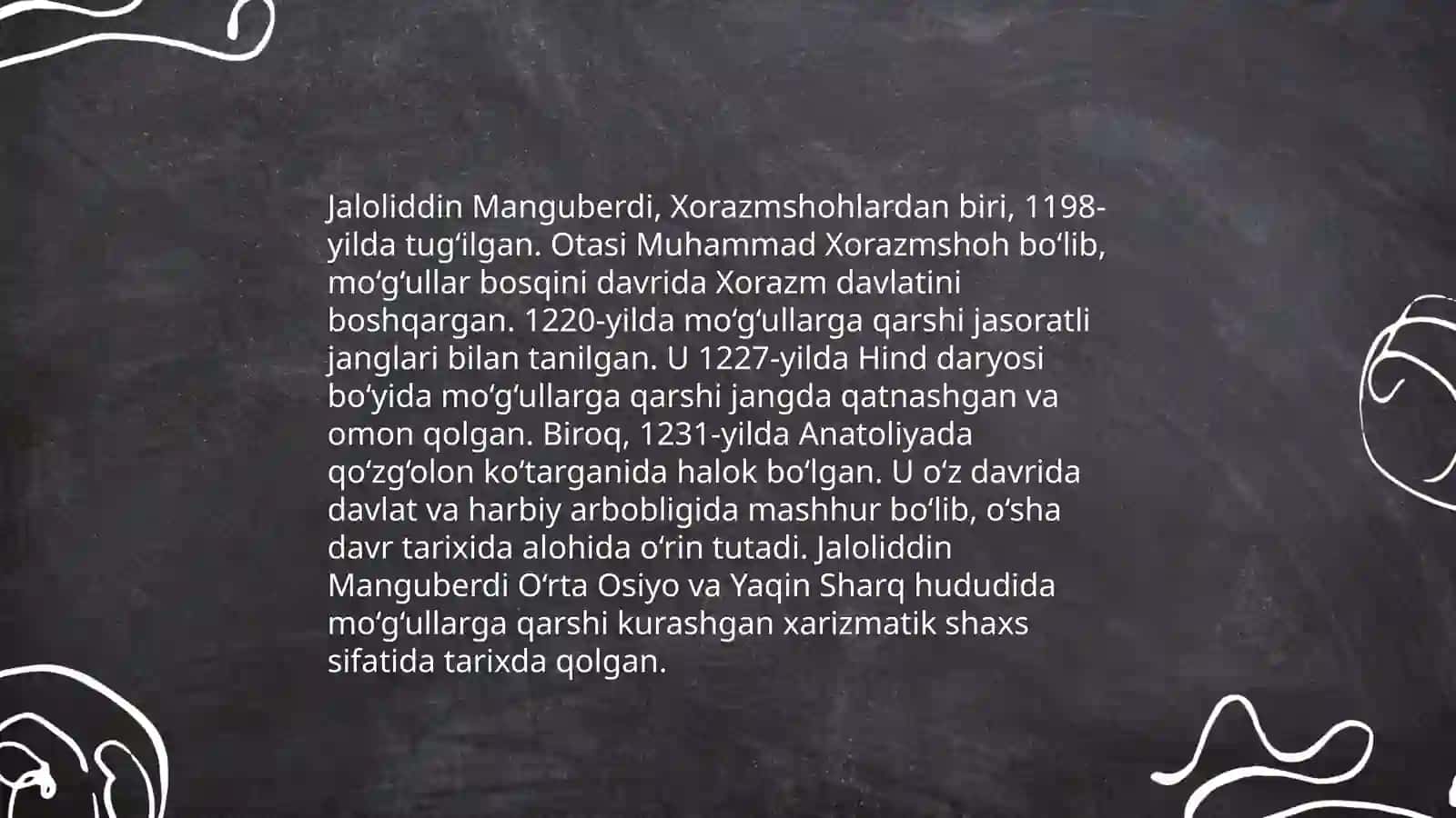 Jaloliddin Manguberdiyning hayoti 3