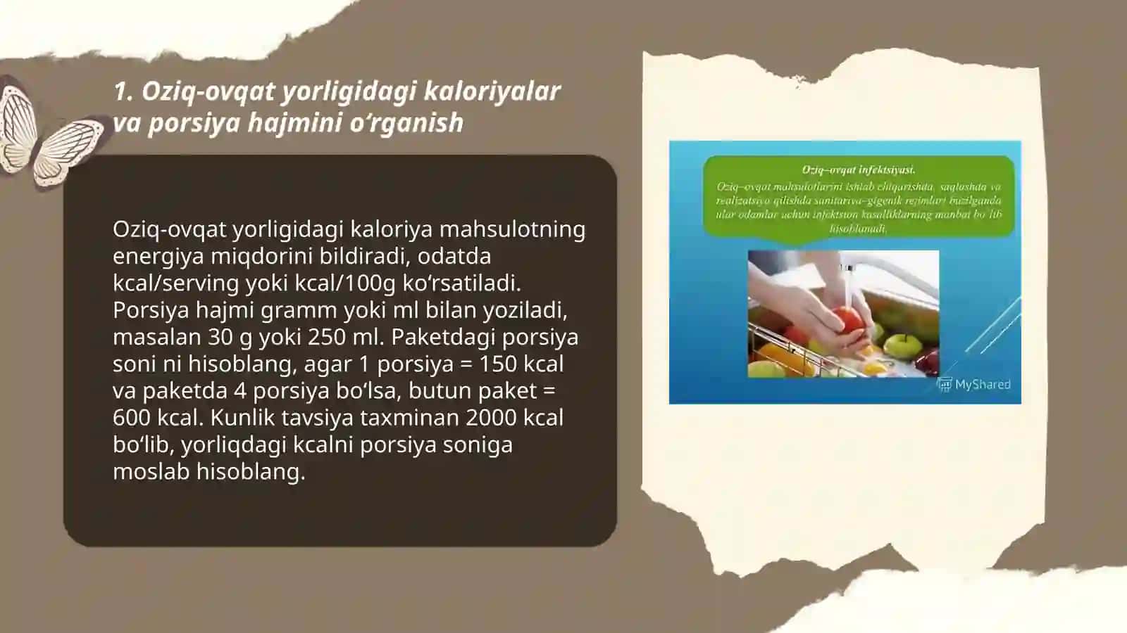 Oziq ovqat mahsulotlarining foydali va zararli yorliqlari orqali organish 3