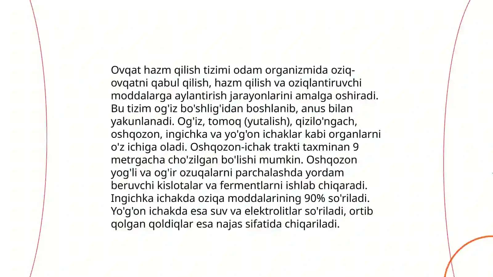 Ovqat hazim qilish sistemasi fizologiyasi kasalliklari 3