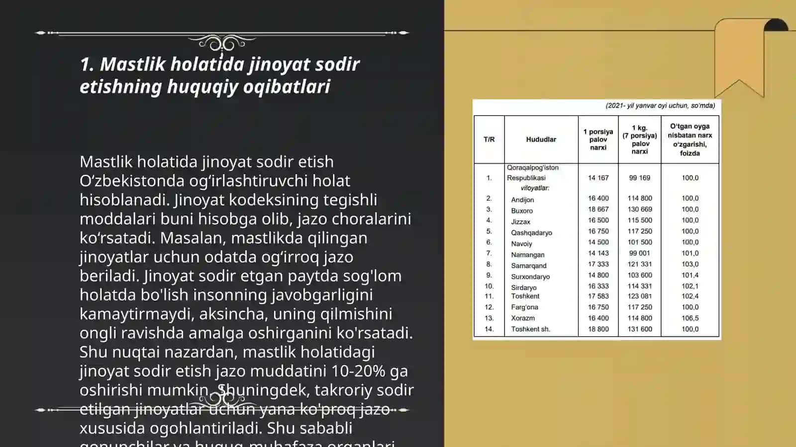 Mastlik holatida sodir etilgan jinoyat uchun javobgarlik 3