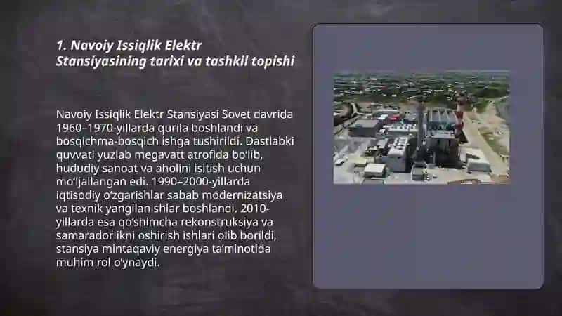 Navoiy Issiqlik Elektr Stansiyasi 3