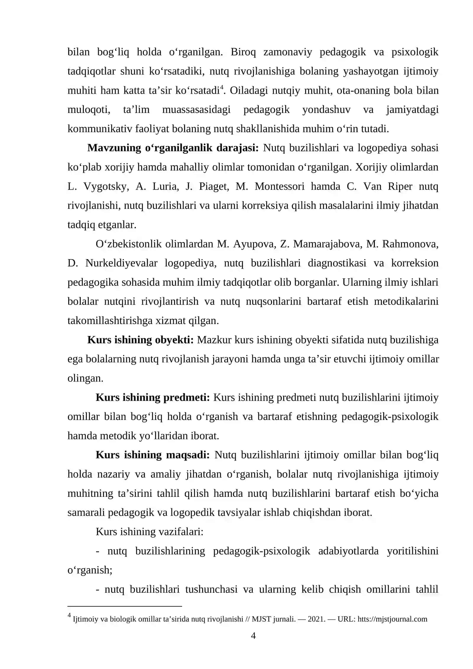 Nutq buzilishlarini ijtimoiy omillar bilan bogʻlash 3