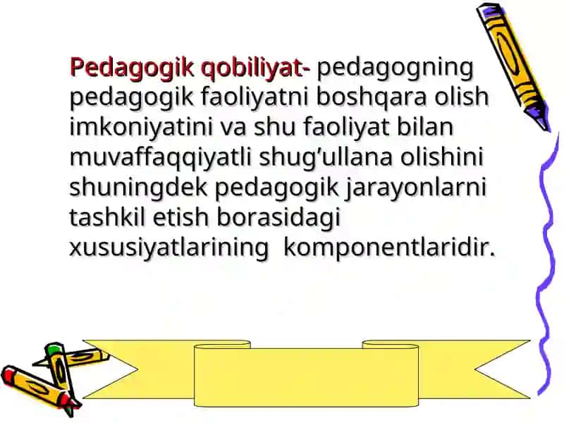 O`qituvchilar pedagogik qobiliyatini shakllantirish imkoniyatlari 3