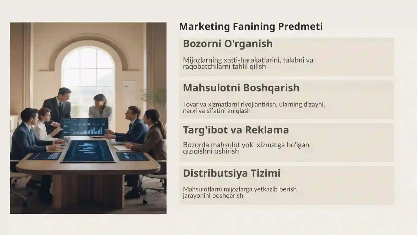 Menejment va Marketing: Zamonaviy Iqtisodiyotning Asoslari 3