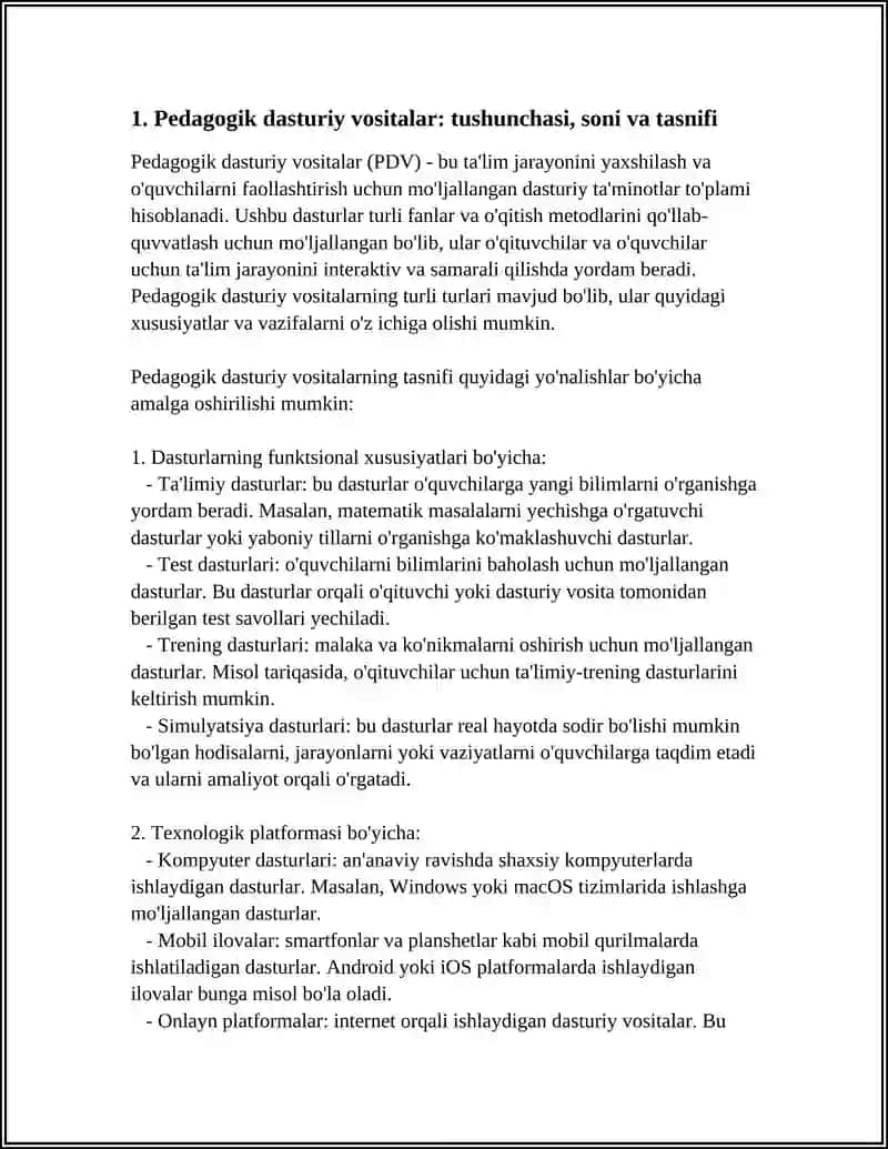 PEDAGOGIK DASTURIY VOSITALAR SHUNCHA VA TASNIFI 3