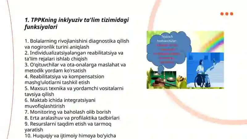 Imkoniyati cheklangan bolalarni inklyuziv taʼlimga jalb etishda TPPKning roʻli 3