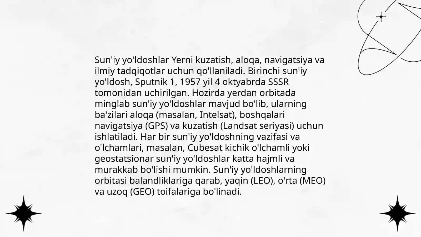Kosmik qurilmalar 3