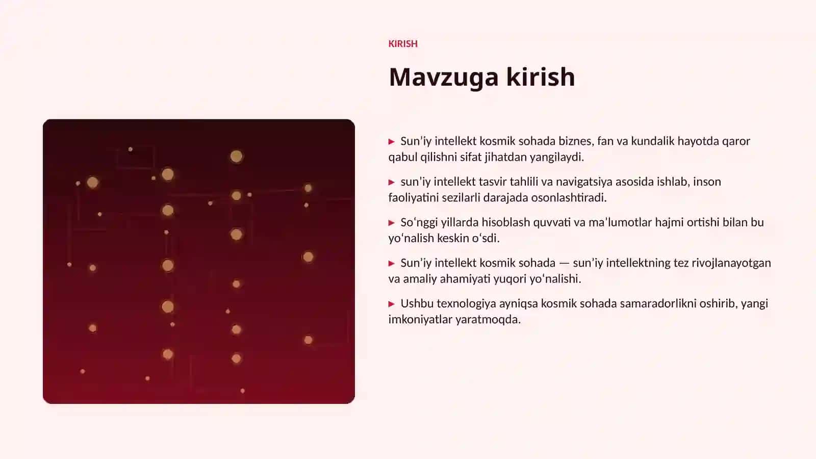 Sunʼiy intellekt kosmik sohada 3