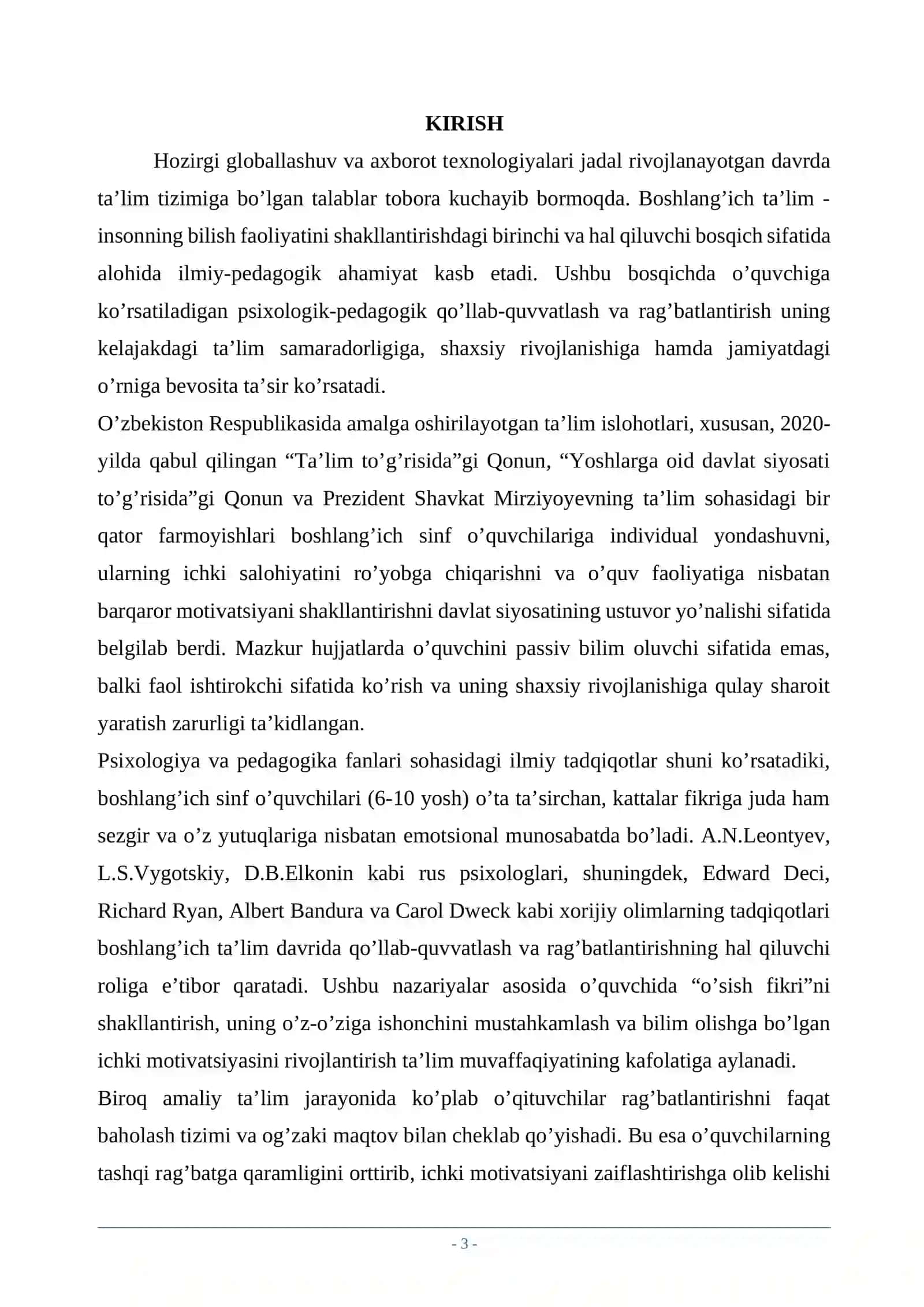 O’QUVCHILARNI QO’LLAB QUVVATLASHDA RAG’BATLANTIRISH USULLARI. 3