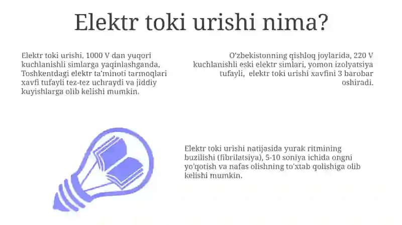 Elektr toki urishi 3