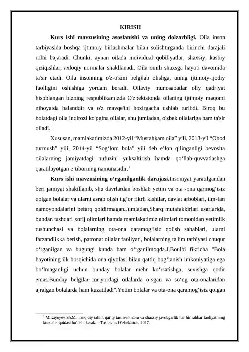 Ota-onaning bola asrab olish tartibi va uning nazariy metodologik asoslari 3