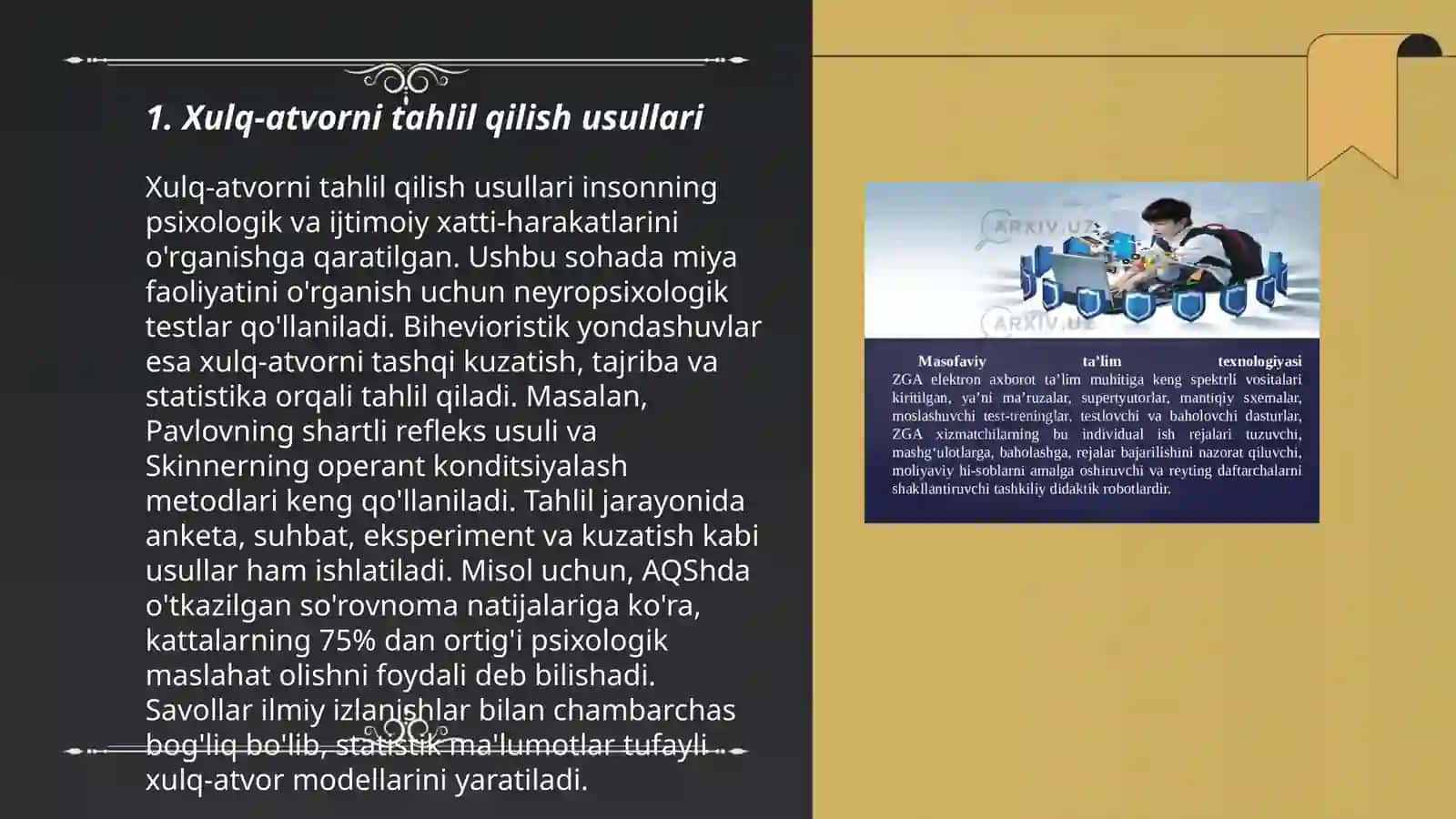 Ijtimoiylashtirishda xulq og'ishgan bolalar bilan ish olib borish metodlari 3