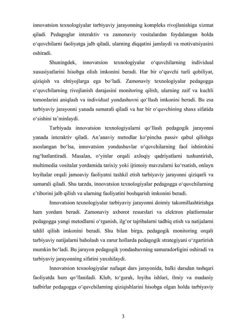 Innovatsion texnologiyalar tarbiyada 3