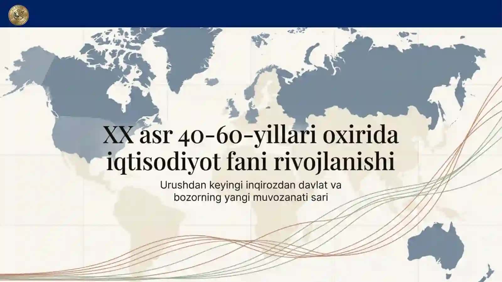XX asr 40-60-yillari oxirida iqtisodiyot fani rivojlanishi 3