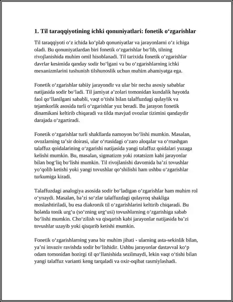 TIL TARAQQIYOTINING ICHKI VA TASHQI QONUNIYATLARI HAQIDA REFERAT 3