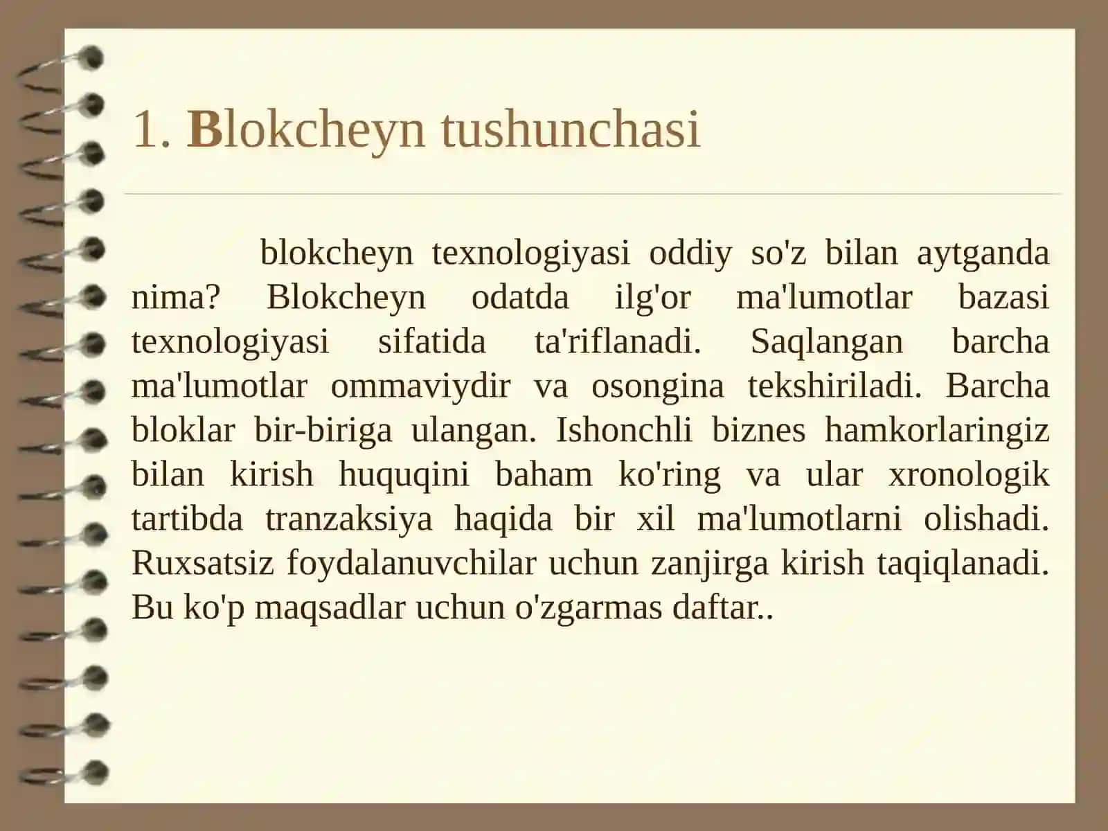 BANK MOLIYA SOHASIDA BLOKCHEYN TEXNOLOGIYALARI AHAMIYATI 3