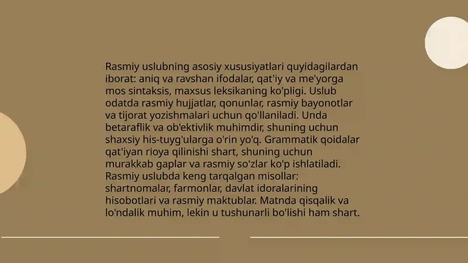 Rasmiy va ommabop uslub 3