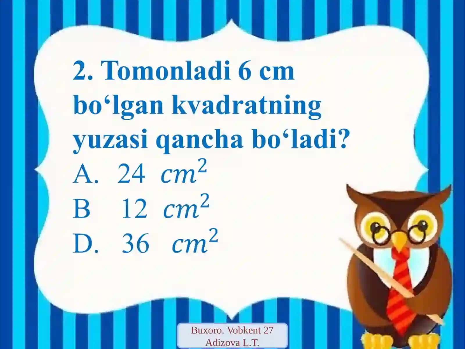 T E S T (matematika) 3