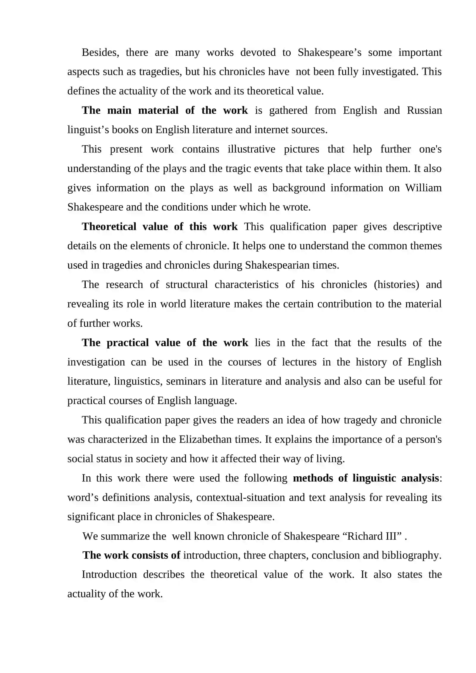 Expressing the individuality and tributary in Shakespeare’s chronicles 3