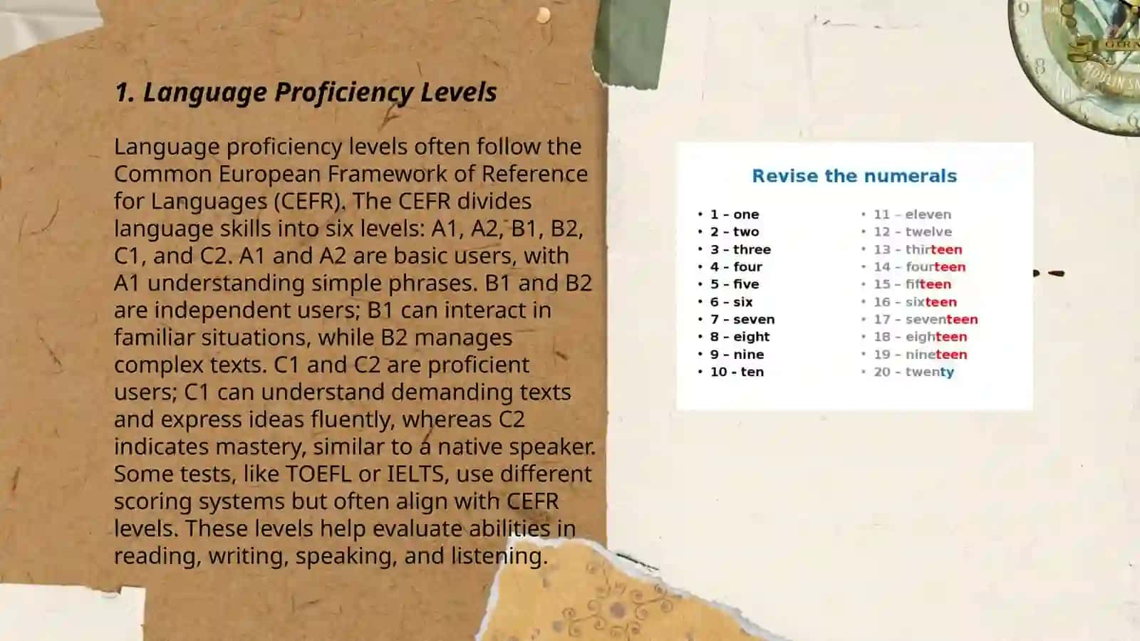 Common European Competences for International Languages 3