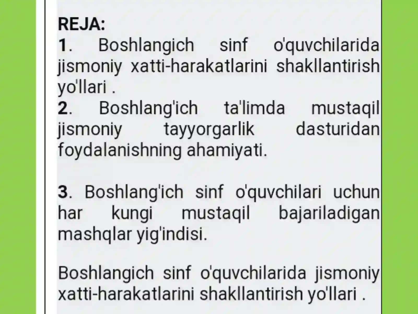 Umumiy o'rta ta'lim tizimida tarbiya jarayonini tashkil etishning o'zigaxosligi 3