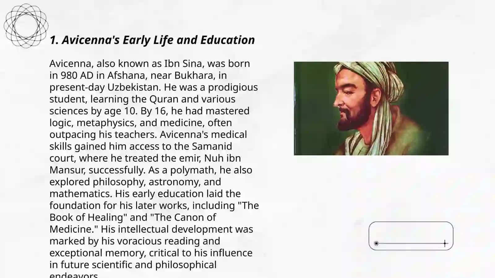 Famous physician-Avicenna 3