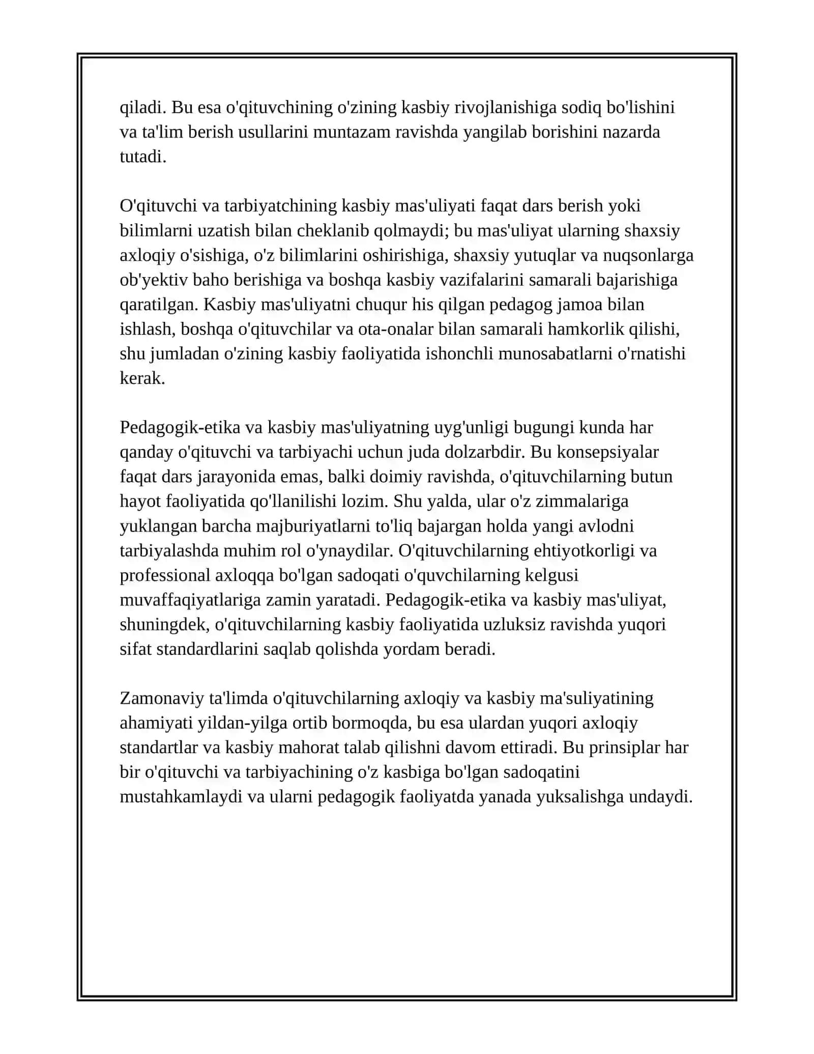 HOZIRGI DAVR PEDAGOG-TARBIYACHINING KASBIY KOMPETENCIYASI 3