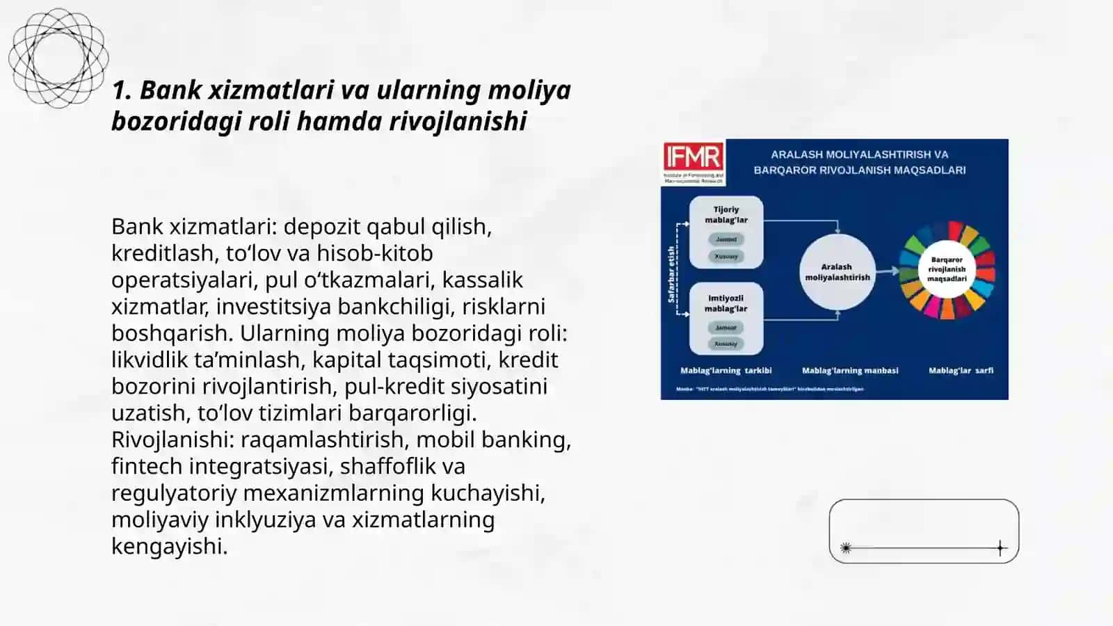Moliya bozorlarida biznes turlari va ularning rivojlanish holati 3