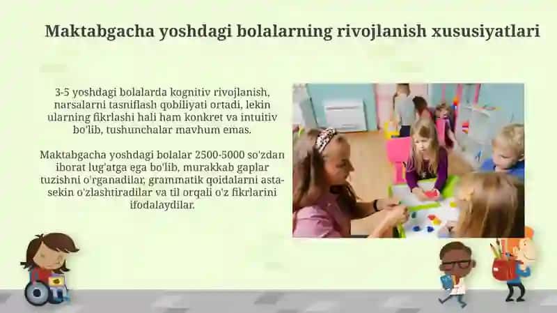 Maktabgacha yoshdagibolalarrivojlanishivata'limtarbiyasiningo'zigaxosligi 3