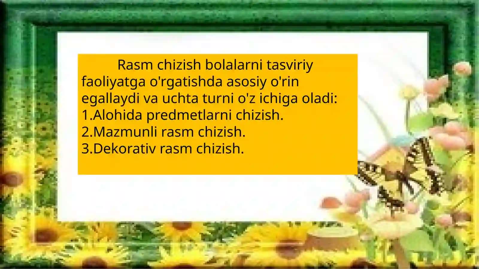 Maktabgacha ta’limda rasm chizish mashg’ulotrarini tashkil qilish 3