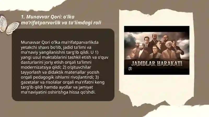 Munavvar Qori: o'lka ma'rifatparvarlik va ta'limdagi roli 3