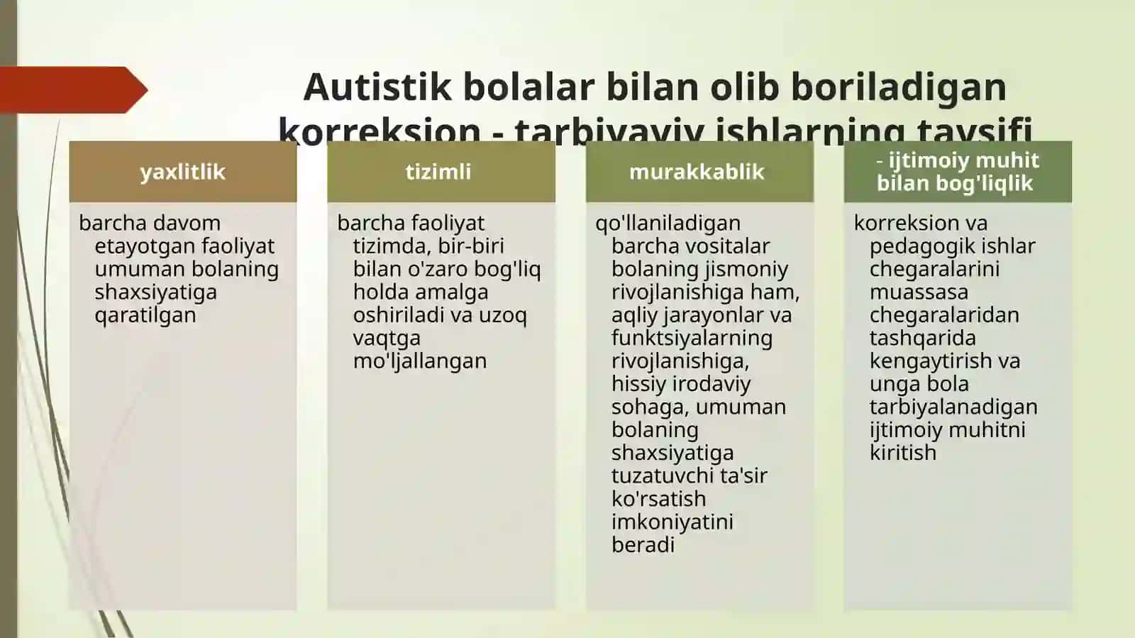 Autistik spektr buzilishlariga ega bolalar uchun inklyuziv ta’lim strategiyalari 3