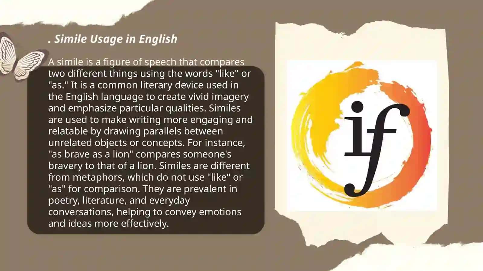 Simile Usage in English 3