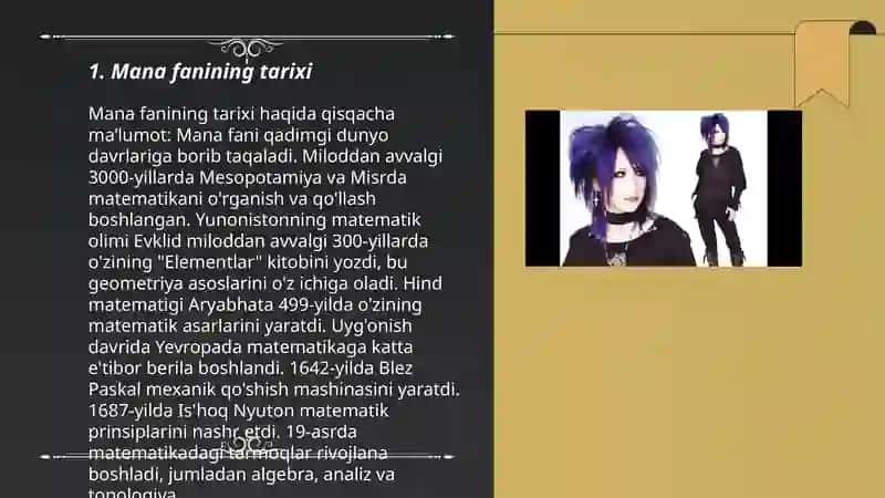 Mana fanining tarixi 3