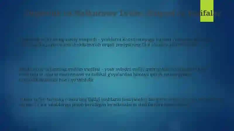 Fuqarolik va Mafkuraviy Ta’lim 3