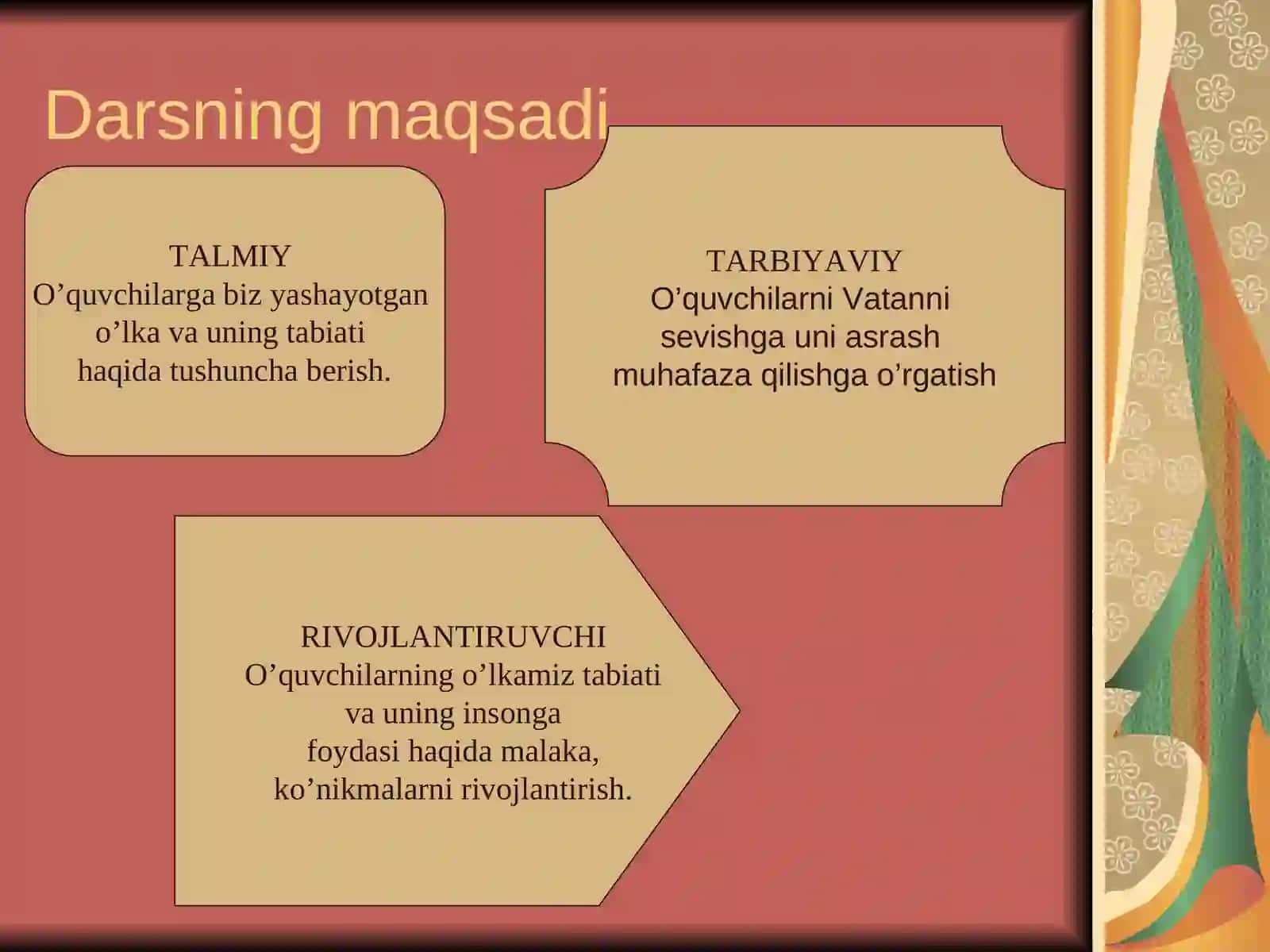 Biz O’zbekistonda yashaymiz 3