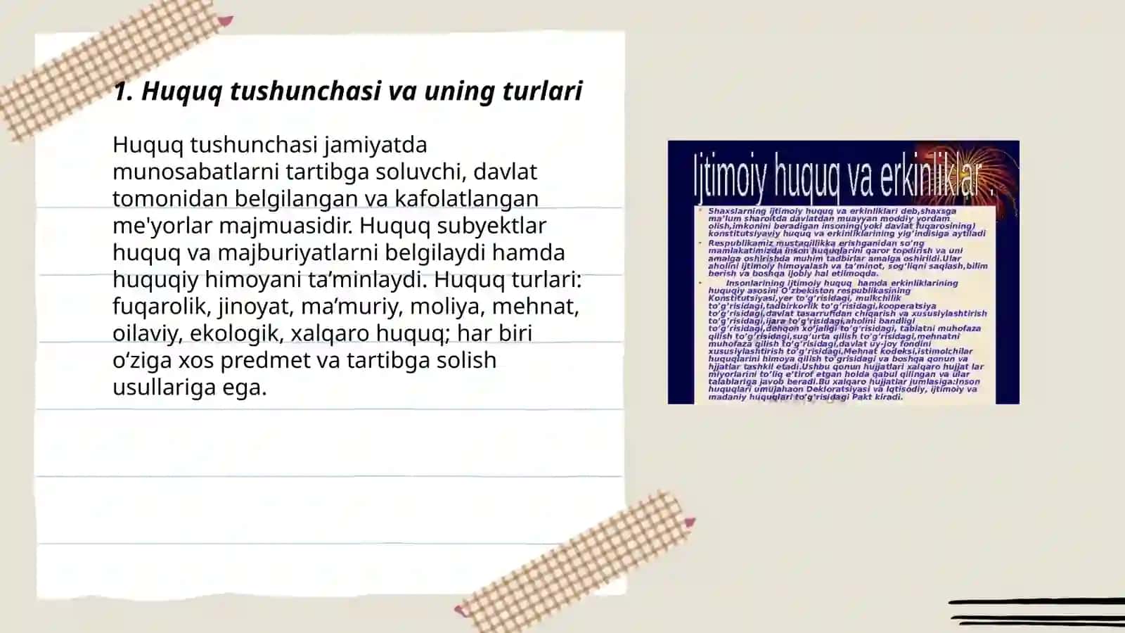 Huquq tushunchasi va uning turlari 3