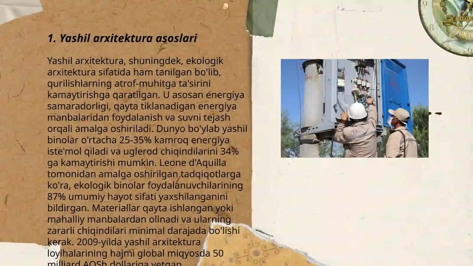Yashil arxitektura va energiya tejamkor binolar 3