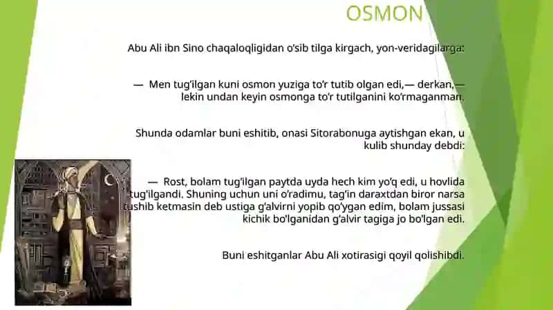 AbuAli ibn Sino haqida hikoyalar 3